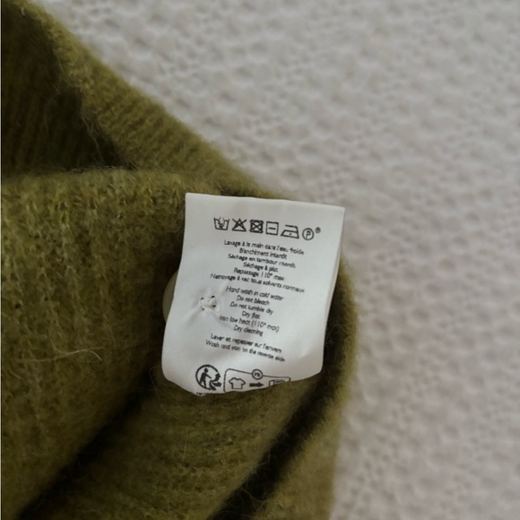 Sezane Othello Cardigan, green, size XS - Picture 6 of 6